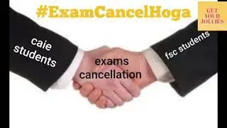 How to cancel CIE exams 2021 & intermediate/matric board exams 2021 in Pakistan #ExamCancelHoga