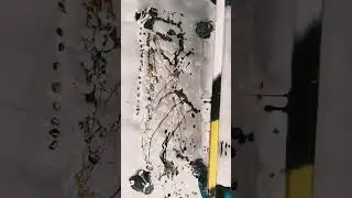 LIQUID GOLD 😍 Unbelievable Outcome (Modern Art)#contemporaryart #shorts