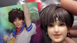 Super Duck - Sakura (Street Fighter) 1/6 Scale Headsculpt and Outfit - Unboxing and Quick Look
