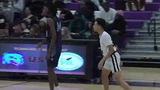 Class 5 Boys Basketball Qtr. Final - Woodside vs Indian River