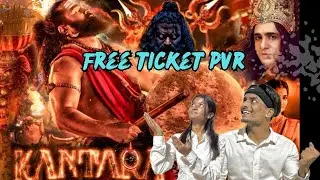 Free tickets at PVR theatre🫣😱 | Kantara: A Legend Chapter-1 | #aditikrishuvlogs