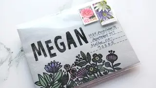 Monthly Mail Art - February 2017
