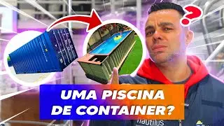 PISCINA CONTAINER - Uma forma ecologicamente sustent&aacute;vel e barata de ter uma piscina em casa