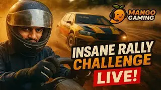 🏎️ INSANE DIRT RALLY LIVE | Realistic Racing with Steering Wheel | Mango Gaming
