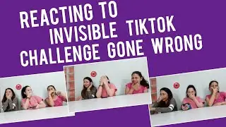 TIKTOK INVISIBLE CHALLENGE REACTION VIDEO (LAUGH TRIP MGA KASAMA KO)