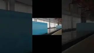 polyurethane foam cutting #polyurethane #memoryfoampillow #factory #machine #polyurethanefoam