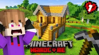 My First HARD-CORE ❤️World 😆|| Minecraft Pe 1.21+ Ultimate Survival Begins 🔥(Hindi)