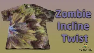 Tie Dye Designs : Zombie Color Inclined Twist Ice Dye [Lots of unexpected color splits]
