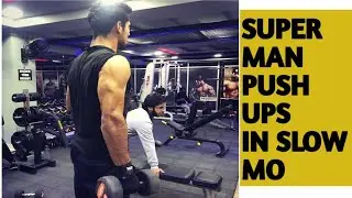 SUPERMAN PUSHUPS IN SLOW MO(HD)