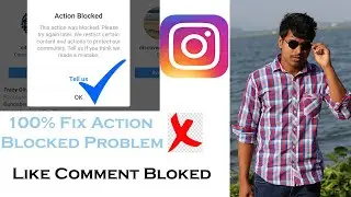 How To Fix Instagram Action Blocked in Hindi | Instagram Follow, Likes&Comments Solutions