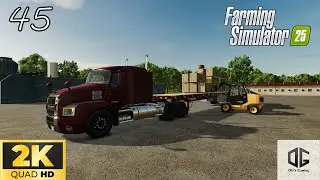 Fill up playground and grain lift museum storage!l Timelapse l FS25 Riverbend Springs #ep45