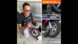 💯 Pam Tayar Kereta Pintar 4 Dalam 1