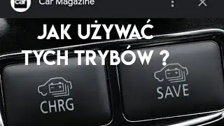 JAK UŻYWAĆ TRYBU SAVE I CHARGE W AUCIE HYBRYDOWYM NA PRZYKŁADZIE MITSUBISHI OUTLANDER PHEV ?