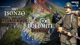 WW1 1916 OFFENSIVE ISONZO MOUNTAIN WAR, DOLOMITI. ITALIAN FRONT.