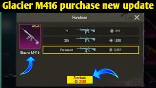 How to Get M416 Glacier for Free in BGMI | AG Currency & Silver Coin Trick  New update 