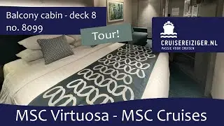 MSC Virtuosa - balcony cabin no 8099