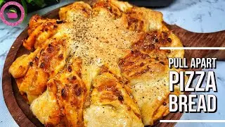 Pull Apart Pizza Bread Recipe | Twisted Pizza Bread Recipe | Pizza Twisties