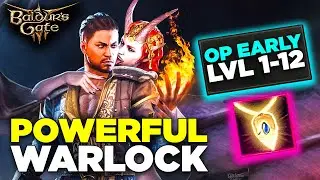 Как стать СИЛЬНЫМ чернокнижником в начале Baldurs Gate 3!