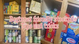 My stockpile : Tips and tricks on starting a stockpile 😊