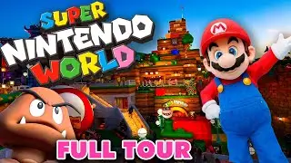 Super Nintendo World at Night &ndash; FULL Tour at Epic Universe 2025 | Universal Orlando 4K POV