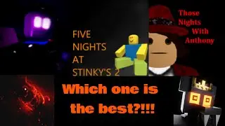 Which Roblox FNAF Fangame is the best?!!! (tierlist)