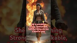 She is everything Strong, Unbreakable, Soft and loving she has a heart of gold  #strong #loving