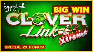 HOT NEW GAME! Clover Link Xtreme Red Hot Burning Slot - BIG WIN SESSION!