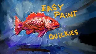 Easy paint Quick paintings