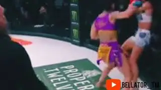CRIS CYBORG vs JULIA BUDD  / BELLATOR 238 CYBORG wins