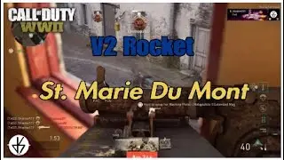 COD WW2 V2 Rocket On St. Marie Du Mont