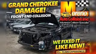 Jeep Grand Cherokee Front Collision Repair | Moreno Auto Collision (25+ Years)