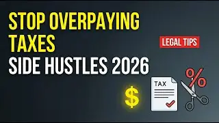 Top Tax Tips for Side Hustles & Passive Income in 2026 (Save Money Legally)
