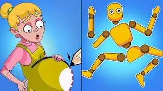 Draw Puzzle 🧠Vs Ragdoll Break ⛓️&zwj;💥|  Epic ASMR Gameplay 🎧 | 2025 🆕 Updates