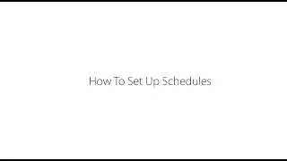 How To Set Up Schedules On A Phone