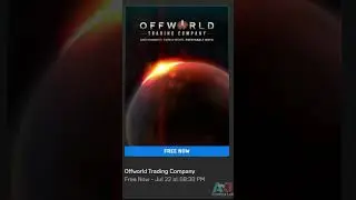 [ENDED] Free Right Now - Offworld Trading Company | Claim your digital copy now