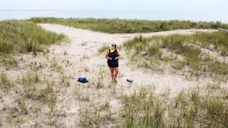 Ludington Beach State Park in Michigan