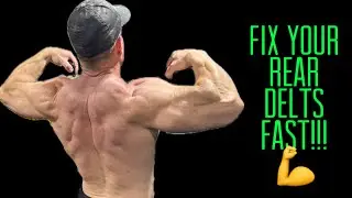 🔥 FIX YOUR REAR DELTS FAST/SUBSCRIBER REQUEST!