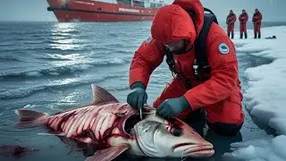 Brave Rescue Team Saves a Giant Sunfish in Critical Condition