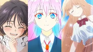 Anime Girls｜Twixtor Smiles Clips｜AMV｜4K