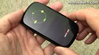 Verizon Fivespot 3G hotspot unboxing and feature tour