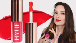 Hyue HydraMatte Liquid Lipstick, shades RA RA Red and Magenta Muse swatches!