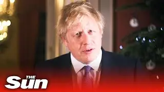 Boris Johnson's Christmas message praising all public services working over the festive season
