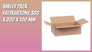 BEWERTUNG (2026): smiley pack Faltkartons 300 x 200 x 100 mm. Infos