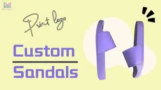 Custom sandals | Home slippers DIY | Design shoes | Slippers with your logo | How to make own shoes