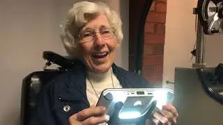 Low Vision Patient able to read her newspaper again