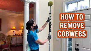 How to Remove Cobwebs from High Ceilings - Doca Pole Deep Pro Cleaning Tips