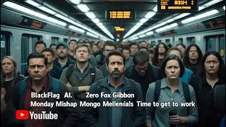 Zero Fox Gibbon Monday Mishap 🤘🔥  🦊💼 Mongo Millennials - Time to Get to Work!#blackflagai.