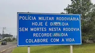 SC-114: Rodovia quebra recorde positivo de 489 dias sem mortes