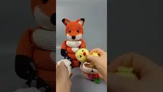 #ludasamigurumi #crochetforkids #amigurumifox