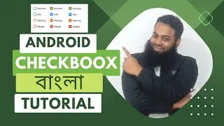 Android Checkbox | Android Bangla Tutorial  | Code With Golam Kibrea - 23